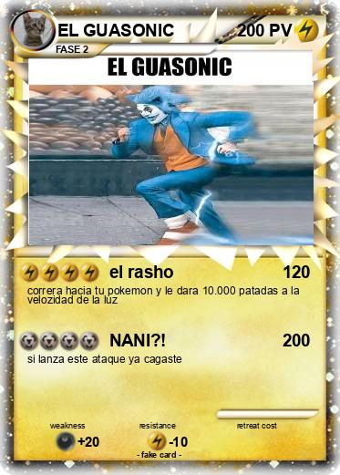 Pokemon EL GUASONIC