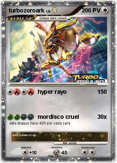 Pokemon turbozoroark