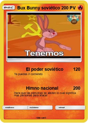 Pokemon Bux Bunny soviético