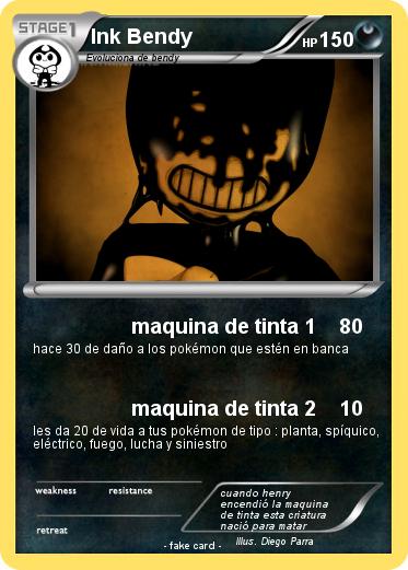 Pokemon Ink Bendy