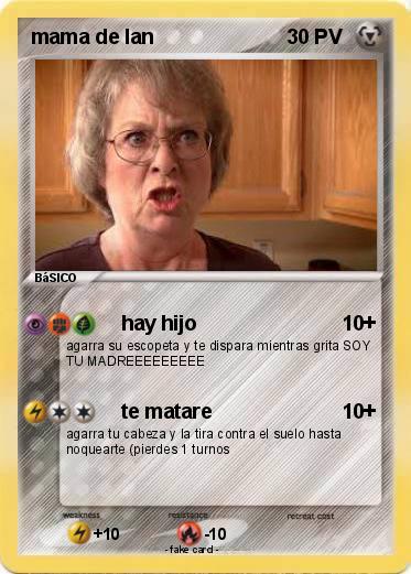 Pokemon mama de Ian