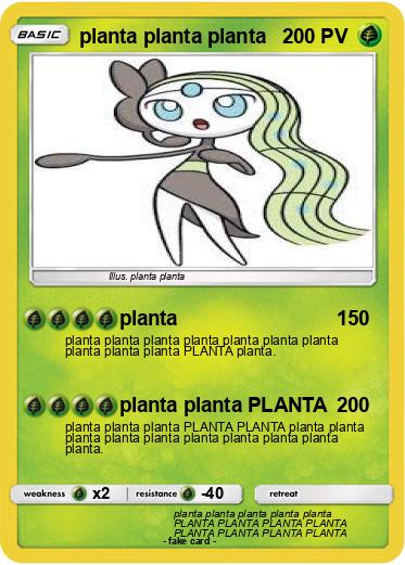 Pokemon planta planta planta