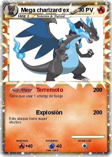 Pokemon Mega charizard ex