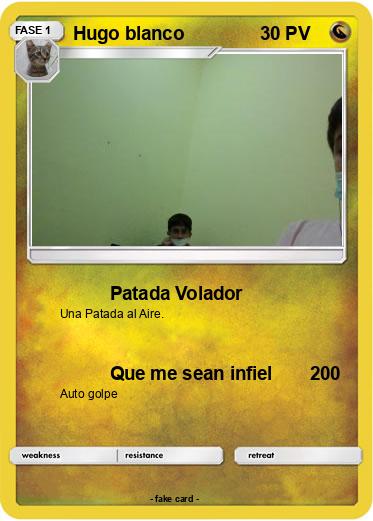 Pokemon Hugo blanco