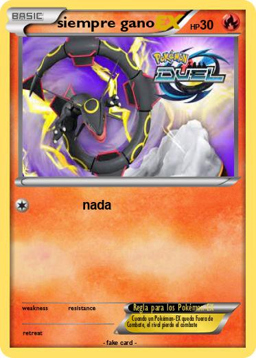 Pokemon siempre gano