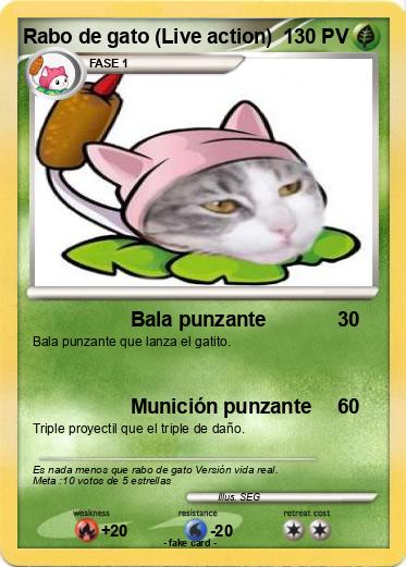 Pokemon Rabo de gato (Live action)