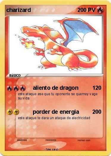 Pokemon charizard