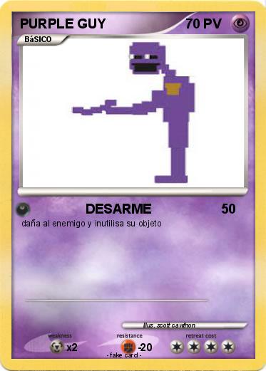 Pokemon PURPLE GUY