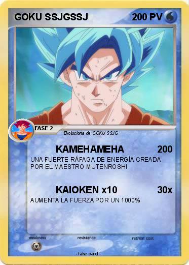Pokemon GOKU SSJGSSJ