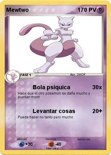 Pokemon Mewtwo