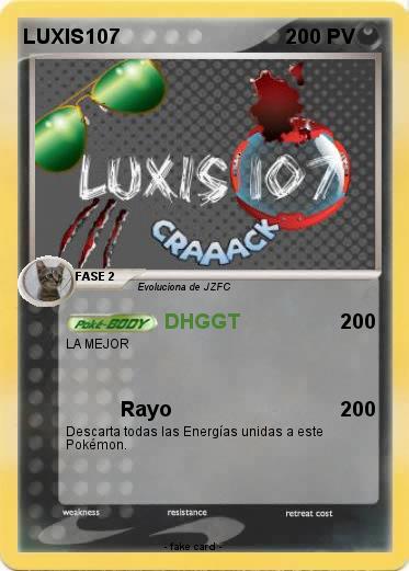 Pokemon LUXIS107