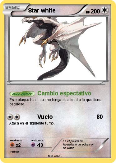 Pokemon Star white