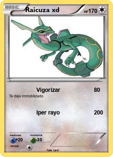 Pokemon Raicuza xd
