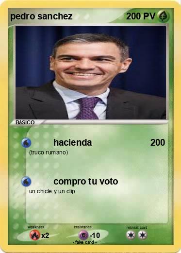 Pokemon pedro sanchez