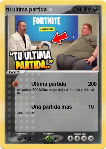 Pokemon tu ultima partida