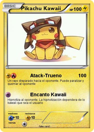 Pokemon Pikachu Kawaii