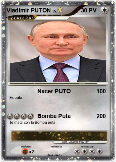Pokemon Vladimir PUTON