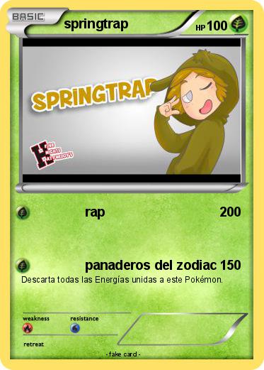 Pokemon springtrap