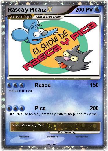 Pokemon Rasca y Pica