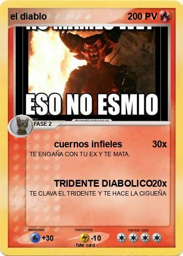 Pokemon el diablo