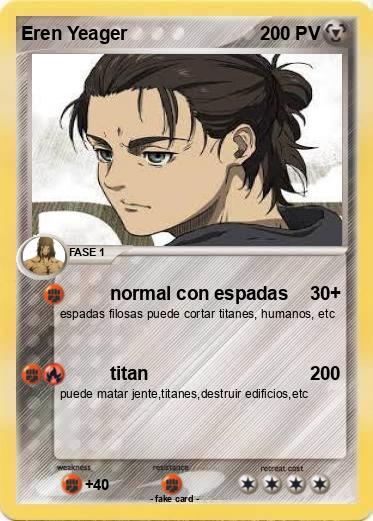 Pokemon Eren Yeager