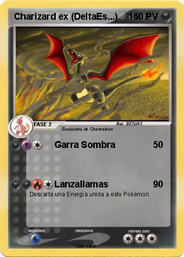 Pokemon Charizard ex (DeltaEs...)