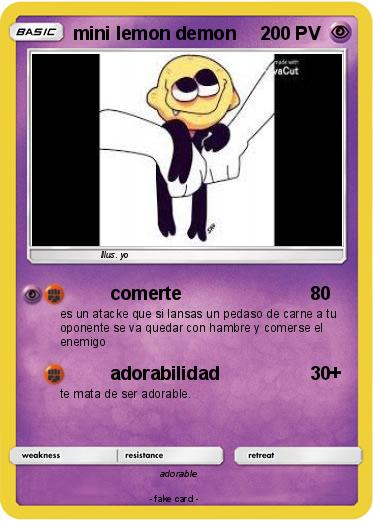 Pokemon mini lemon demon
