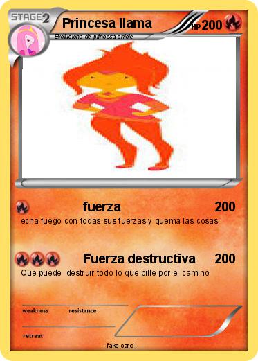 Pokemon Princesa llama