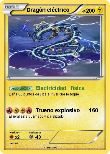 Pokemon Dragón eléctrico