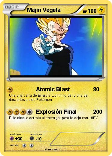 Pokemon Majin Vegeta