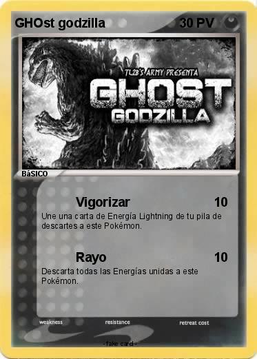 Pokemon GHOst godzilla