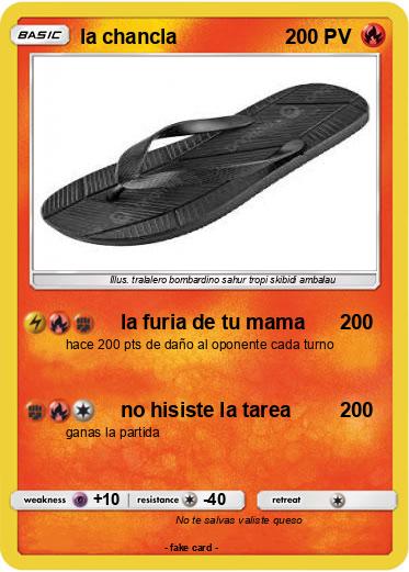 Pokemon la chancla