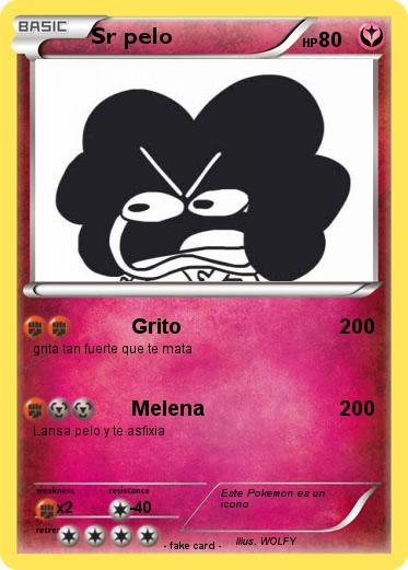 Pokemon Sr pelo