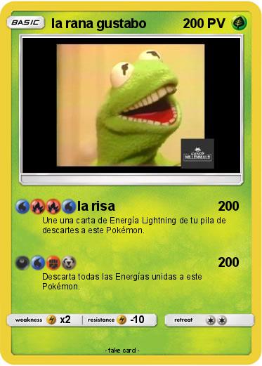 Pokemon la rana gustabo