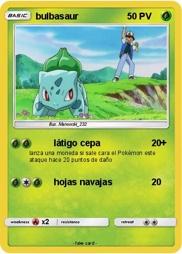 Pokemon bulbasaur