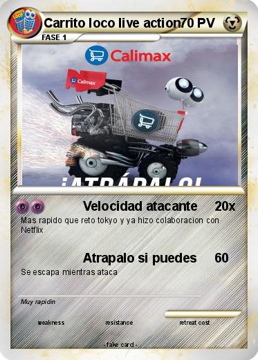 Pokemon Carrito loco live action