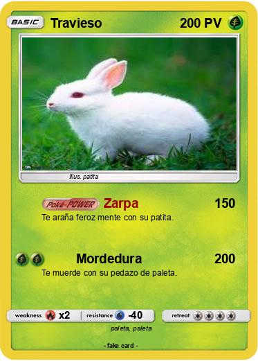 Pokemon Travieso