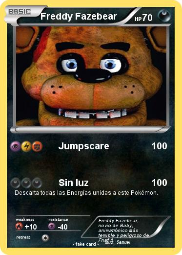 Pokemon Freddy Fazebear