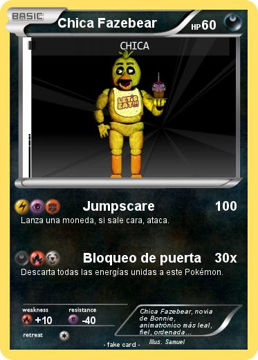 Pokemon Chica Fazebear