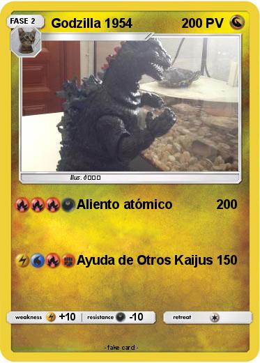 Pokemon Godzilla 1954