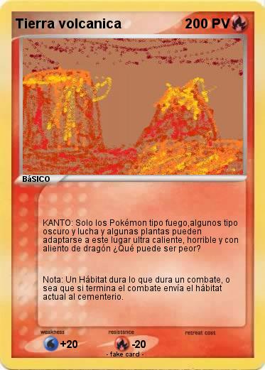 Pokemon Tierra volcanica