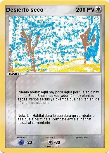 Pokemon Desierto seco