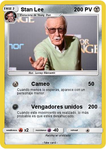 Pokemon Stan Lee