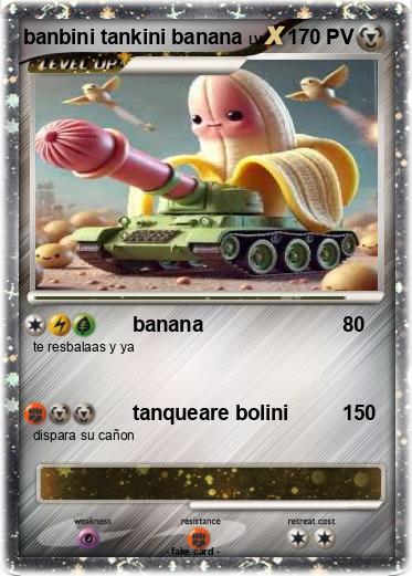 Pokemon banbini tankini banana