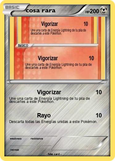 Pokemon cosa rara