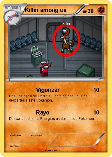 Pokemon Killer among us