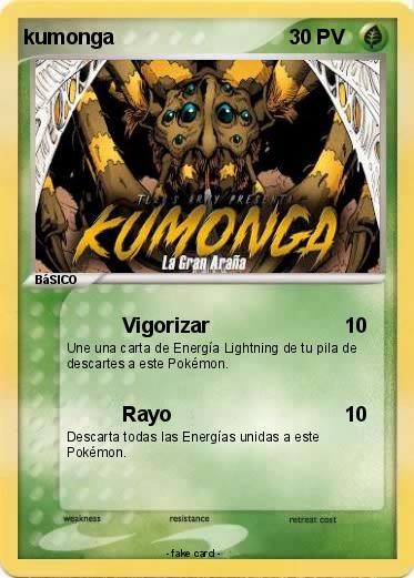 Pokemon kumonga