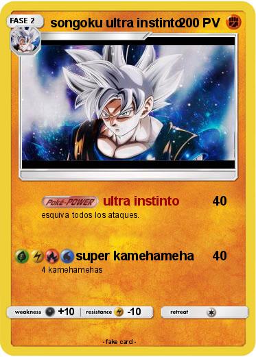 Pokemon songoku ultra instinto