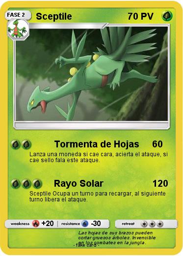 Pokemon Sceptile