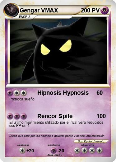 Pokemon Gengar VMAX